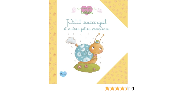 Petit Escargot Et Autres Jolies Comptines Comptines Pour Les Bebes French Edition Ebook Lescoat Elen Bonnet Rosalinde Rosalinde Bonnet Elen Lescoat Amazon It Kindle Store