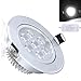 Produktbild HENGDA® 8er 7W LED Spot Einbauleuchte Kaltweiß Einbau Strahler Set Decken Lampe