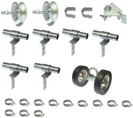 Fence Rolling Gate Hardware Kit - Residential - Chain Link Parts by Fence-material