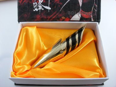 Preisvergleich Produktbild SUNKEE Bleach soi Fong cosplay Schwert Fingerspitze Metallring