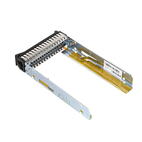 TurnRaise 2.5″ SAS SATA HDD wechselrahmen Festplatten Rahmen Festplattenrahmen Caddy für IBM X3850 X6 M6 X3650 M5 - 5