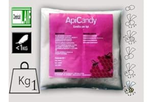 AGRARIA UGHETTO APICOLTURA CANDITO per API ApiCandy alimento zuccherino per Apicoltura da kg. 1 (Scatola da 12 Pezzi)