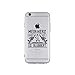 Produktbild licaso Apple iPhone 6 Handyhülle Smartphone Apple Case aus TPU mit Mein Herz schägt Nicht es blubbert Print Motiv Slim Design Transparent Cover Schutz Hülle Protector Soft Aufdruck Lustig Funny Druck