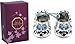 Christening Baby Boy Gift Silver Plated Baby Shoes with Swarovski Elements