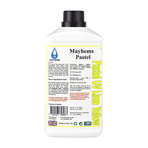 Preisvergleich Produktbild Mayhems Pastel, UV Lime Yellow - 1000ml