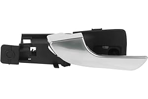 Keyohome Poignee de porte interieur avant gauche pour Giulietta OEM:156092167, Poignée de porte de voiture avant gauche pour Giulietta à partir de 2010 (avant gauche)