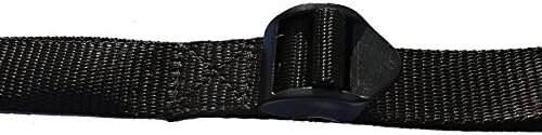 1 Metre 25mm Black Utility Strap