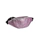 Produktbild Allegorly Gürteltasche wasserdichte Bauchtasche Damen und Herren Faltbare Sequin Hüfttasche Verstellbarer Crossbody Umhängetasche Mit Reißverschluss Sport Running Joggen Laufen Laufgürtel Tasche