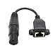 Produktbild MagiDeal 3 Pin XLR Buchse zu RJ45 Weibliche Netzwerk Buchse Adapter ,CAT-5 Ethernet Kabel als DMX512 Kabel