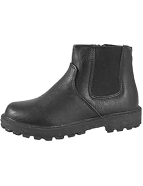 New Boys Chelsea Dealer Boots für die Schule aus Kunstleder Schlupfschuhe