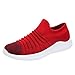 Produktbild Laufschuh Weißs Damen Outdoorschuhe Schuhe Design Slipper Mit Fell Sneaker Sportschuhe Hwtop Sneakers Ältere Grau Winter Herren Weiß Übergröße (Rot)