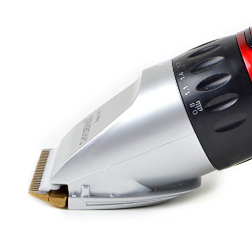 Power Profi Haarschneider, inkl. Ersatzakku – Halden Deluxe Haarschneidermaschine – für den professionellen Friseur-Bedarf geeignet, Netz und Akkubetrieb - 6