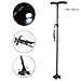 Price comparison product image niceEshop(TM) Folding Canes Walking Stick with LED Light Sponge Handle 5 Adjustable Height Levels for Men Women