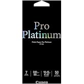 CANON Pack 50 Feuilles Papier Photo PT-101 10x15 Cm Pro Platinum 300 G