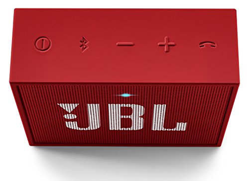JBL Go Ultra Wireless Bluetooth Lautsprecher (3,5 mm AUX-Eingang, geeignet fÃ¼r Apple iOS und Android Smartphones, Tablets und MP3 gerÃ¤ten) rot