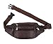 K London Stylish Real Leather Brown Waist Bag Elegant Style Travel Pouch Passport Holder with Adjustable Strap(1452_Brn) RS.369.00