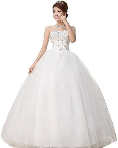 Sunyounger Sleeveless Butterfly Bow Bride Wedding Dress Gown