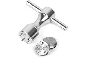Gofotu Golf Gewichte 2 Stück 5 g - 40 g Golfgewichte Schraubenschlüssel Kit passend für Titleist Scotty Cameron Putter Newport (2 Stück 40 g + Schraubenschlüssel)