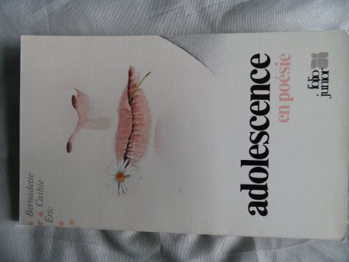 couverture de : Adolescence en po&eacute;sie