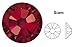 Swarovski Crystal Siam (208) Rhinestone Gems - Small Pack - 1.8Mm (Ss5) 60 In Pack