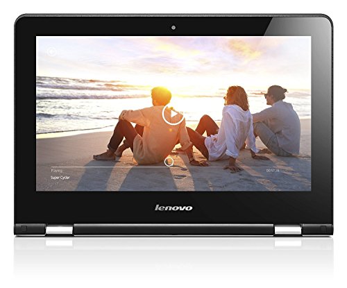 Lenovo Yoga 300 11 6 inch Convertible Touchscreen Notebook  Intel Celeron N2940  2 GB RAM  32 GB eMMC  WLAN  Bluetooth  Camera  Integrated Graphics  W