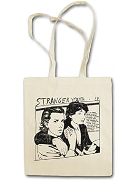 STRANGER YOUTH Hipster Bag Beutel Stofftasche Einkaufstasche