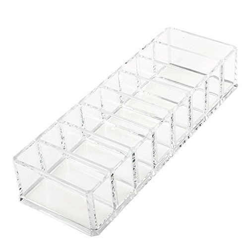 Lmeison Acryl Make-up Organizer 8 Stauraum für Kosmetik Aufbewahrung(Clear) - 2