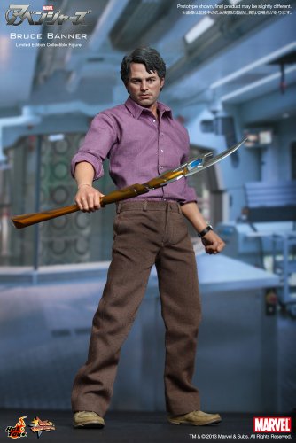 Hot Toys 1:6 Scale Bruce Banner Figure