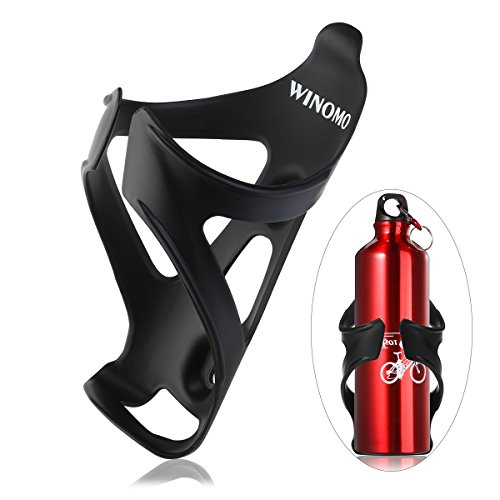 WINOMO Fahrradflaschenhalter Fahrrad Trinkflasche Halterung Universal Nylon Fibre schwarz - 4