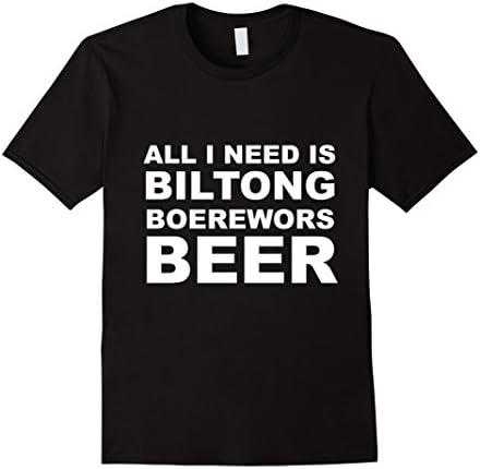 Men's Funny South African Shirt | South Africa T Shirt and Gifts Large Black