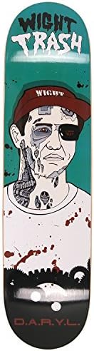 Wight Trash Zombie Skateboard Deck - 8.0" - Various Colours
