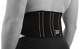 XO Kinetics COPPER COMPRESSION LOWER BACK LUMBAR SUPPORT BELT - Best for sport or work related low back pain - Extra comfortable lightweight design for both Men and Women. Size 28-39 inch