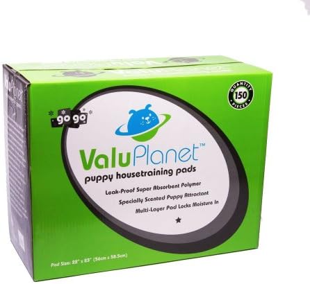 GOGO ValuPlanet 150-Pack Dog Training Pads