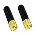 Price comparison product image Retevis RT-805s Short Antenna SMA-F Female Dual Band VHF/UHF For Walkie Talkies Retevis RT5R RT5RV Baofeng UV5R Proster eSynic (Black, 2 pcs)