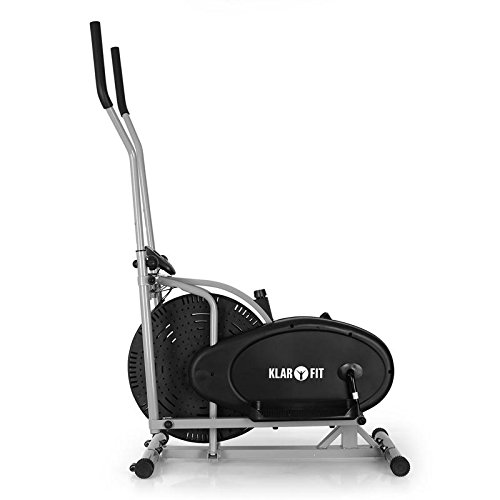 Klarfit Orbifit Basic Crosstrainer Hometrainer (inkl. Trainingscomputer, stufenlos verstellbarer Widerstand, höhenverstellbarer Lenker, Anzeige: Kalorienverbrauch) - 5