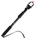 Produktbild First2savvv ZP-188A01 schwarz Self-Service-Fotografien Digital Kamera/Camcorder/Handy Ausziehbare Teleskophand Monopod Einbeinstativ Stativ-Adapter mit Handyadapter für SONY HDR-CX280E HDR-CX220E HDR-GW66VE HDR-AS15 HDR-AS30 HDR-MV1 HDR-TD30VE HDR-GW77E HDR-GW77VE DCR-SX22E HTC Desire 620 320 HTC M9 Plus ONE E9 Nokia Lumia 640XL/ 640 Samsung Galaxy S6 S6 edge A5/ A3 Core Prime Sony Xperia M4 aqua/E4g HUAWEI Y3 Y625 Ascend G620S/ G620/Y520/Y221/G730 / Y600 MATE 7 MINI, HUAWEI MATE 7 Compact blackberry leap