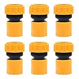 conector hembra para manguera de jardin 【Uso】 Puede ser conectado de forma segura y se puede separar con un simple desplegable del cuerpo.