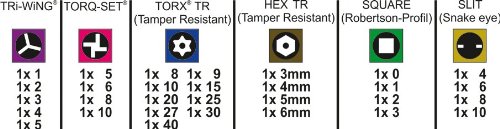 Connex COXT973980 Bit-Satz Security, Magnethalter,31-teilig - 2