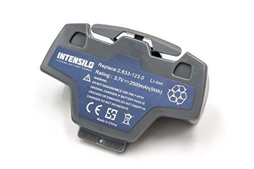 INTENSILO Li-Ion Akku 2500mAh (3.7V) für Elektro Werkzeug Kärcher WV 5, WV5, WV5 Plus wie 2.633-123.0. - 2
