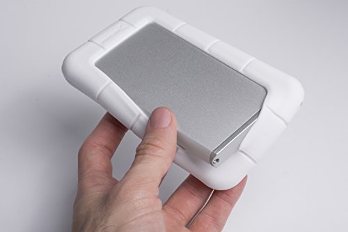 Sabrent Festplatten – Zubehör – Rahmen USB 3.0 SSD / 2,5-Zoll-SATA Externe stoßfest Aluminium Festplattengehäuse [Unterstützt UASP SATA III] Weiß / Silber (EC-UM3W) - 5
