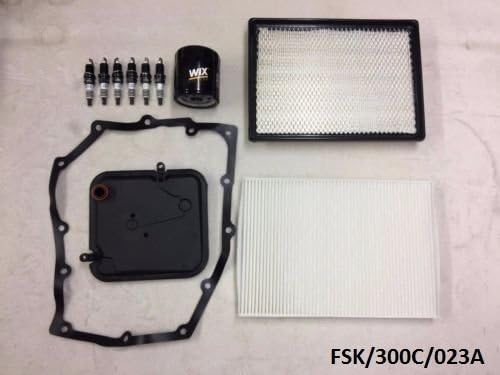 AUTOLITE WIX Medium IRIDIUM Service KIT 300C 2.7L 2008-2010 42RLE