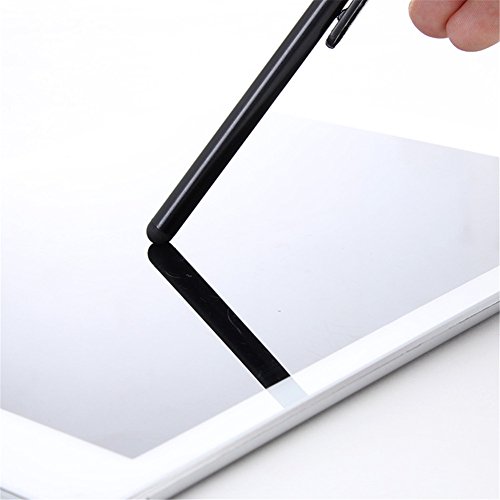 CAOLATOR Stylus Kleine und Schwarz für alle Smartphone Iphone Tablet Pc Stylus für iPad, iPhone, Galaxy S3 S4 mini / Galaxy Tab / Galaxy Note etc - 4