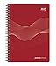 Wochenplaner PP-Einband rot 2019 - Kalender-Ringbuch A5 / Cheftimer A5 - Ringbindung - 1 Woche 2 Seiten - 128 Seiten by 