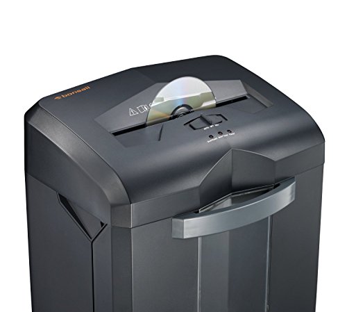 Bonsaii EverShred C149-C 18-Sheet Paper Shredder, Cross-Cut Paper/CD/Credit Card Shredder, 60 Mintues Continuous Running Time, Draw-out 23 Litre Wastebasket Capacity, Overload and Thermal Protection, Easy to Move with 4 Casters