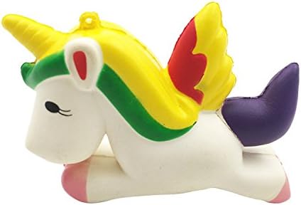 Jusoo Jumbo Slow Rising Squishy Toy(14s rise), Squeeze Unicorn Stress Reliever Food Toy For Children and Adult