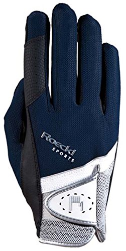 Preisvergleich Produktbild Roeckl Reithandschuhe Madrid col.590 marine 8.5