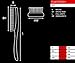 Kent BA28 Soft White Bristle Gentle Growth Shine Baby Hair Brush and Comb Set