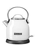 KitchenAid CLASSIC Wasserkocher mit 1,25 L Fassungsvermögen, 1.25 L, weiß
