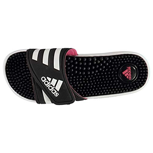adidas Womens Adissage, Unisex Adults' Beach & Pool Shoes, (Black/Pink/Running White), 4 UK/36.7 EU adidas Womens Adissage, Unisex Adults' Beach & Pool Shoes, (Black/Pink/Running White), 4 UK/36.7 EU