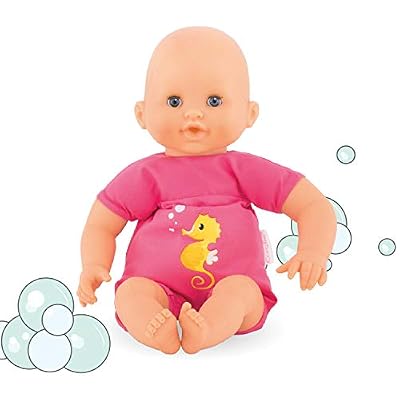 Corolle mon premier poupon Corolle - 100200 - Bébé Bain Plouf Fuchsia